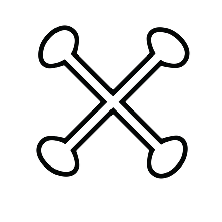 Nyame Nnwu na Mawu Adinkra symbol