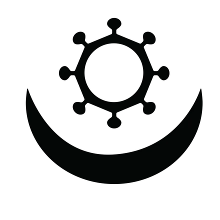 Osram ne Nsoromma Adinkra symbol