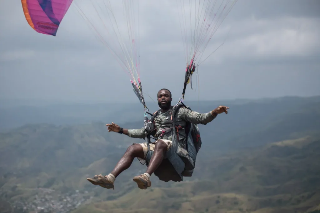 Kwahu Easter Paragliding — Ghana