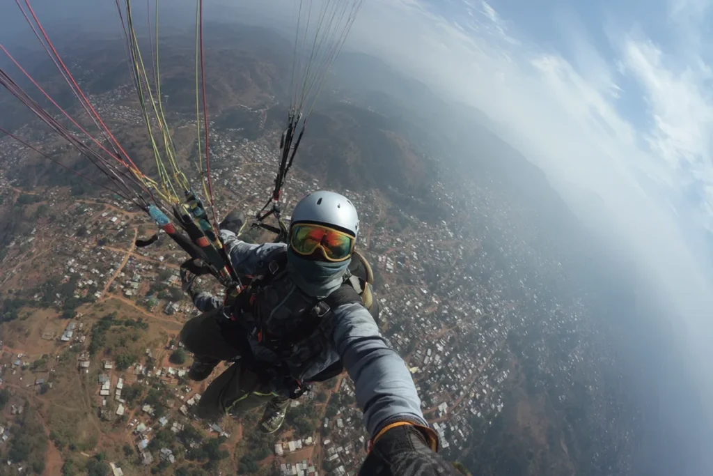 Kwahu Easter Paragliding — Ghana